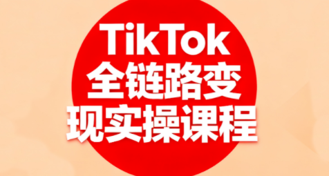 小杨老师·TikTok全链路变现实操课程-59网创