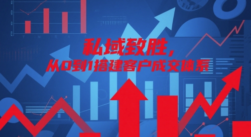 私域致胜，从0到1搭建客户成交体系-59网创