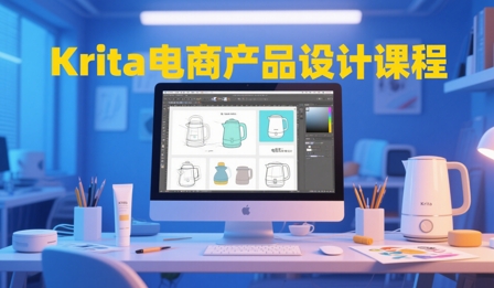 大梦老师·Krita电商产品设计课程-59网创