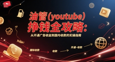 油管(youtube)挣钱全攻略：从开通广告收益到国内收款的实操指南-59网创
