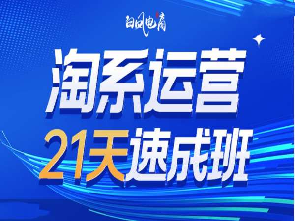 淘系运营21天速成班35期，年前最后一波和2025方向-59网创