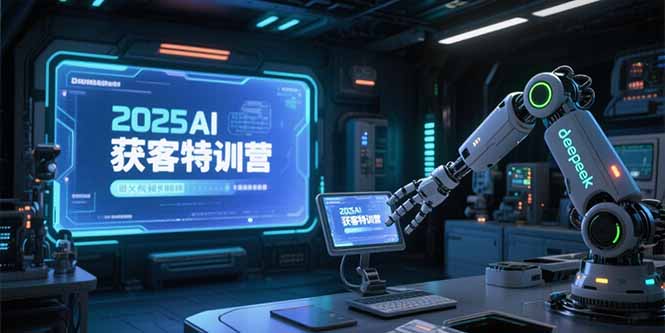 2025AI获客特训营，AI图文视频全制作，deepseek工具实操教学-59网创