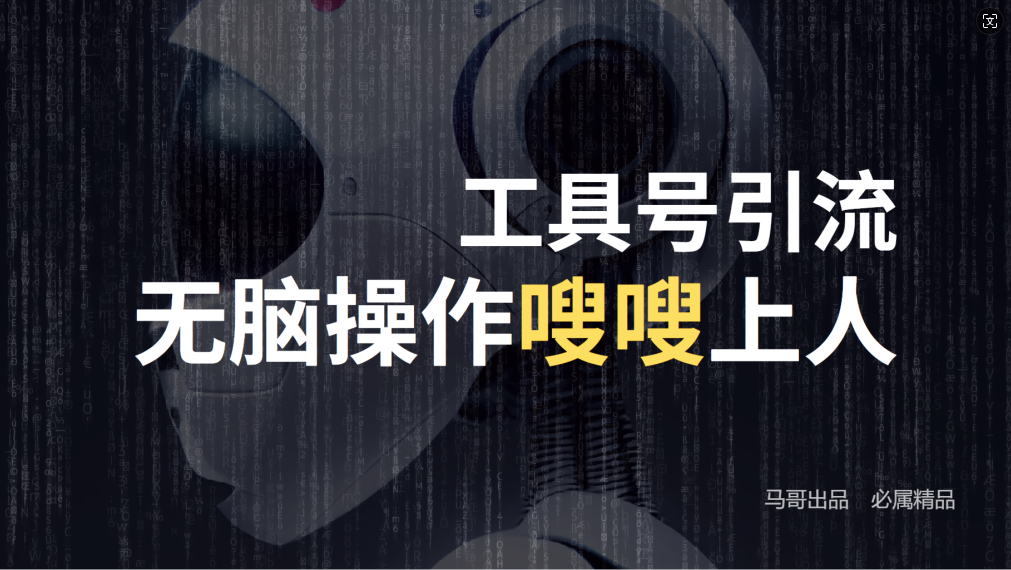 24年抖音最新工具号日引流300+创业粉,日入5000+-59网创