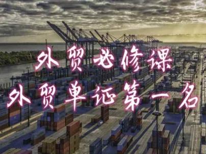 外贸必修课-外贸单证第一名-共勤外贸教程-59网创