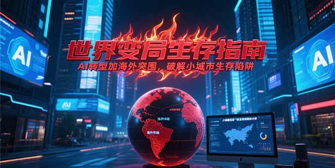 付费文章《世界变局生存指南，AI转型加海外突围，破解小城市生存陷阱》-59网创